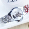 Luxury Mickey Minnie Women's Watch - Fashion Silver Full Steel Wristwatch for Kids - Homebound Essentials