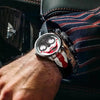 Mark Fairwhale Luxury Fashion Watch for Men - Swiss Movement, Leather Strap, Joker Replica Quartz Wristwatch, Ideal Gift Reloj Hombre - Homebound Essentials