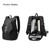 Men's Motorcycle Backpack: Waterproof, Large Capacity, Full Helmet Bag - Homebound Essentials