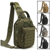 Men's Outdoor Chest Bag Military Tactical Shoulder Bag Sling Backpack 900D Oxford Mountaineering Camping Fishing Hiking Molle Mi - Homebound Essentials