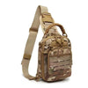 Men's Outdoor Chest Bag Military Tactical Shoulder Bag Sling Backpack 900D Oxford Mountaineering Camping Fishing Hiking Molle Mi - Homebound Essentials