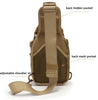 Men's Outdoor Chest Bag Military Tactical Shoulder Bag Sling Backpack 900D Oxford Mountaineering Camping Fishing Hiking Molle Mi - Homebound Essentials