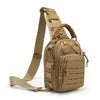 Men's Outdoor Chest Bag Military Tactical Shoulder Bag Sling Backpack 900D Oxford Mountaineering Camping Fishing Hiking Molle Mi - Homebound Essentials
