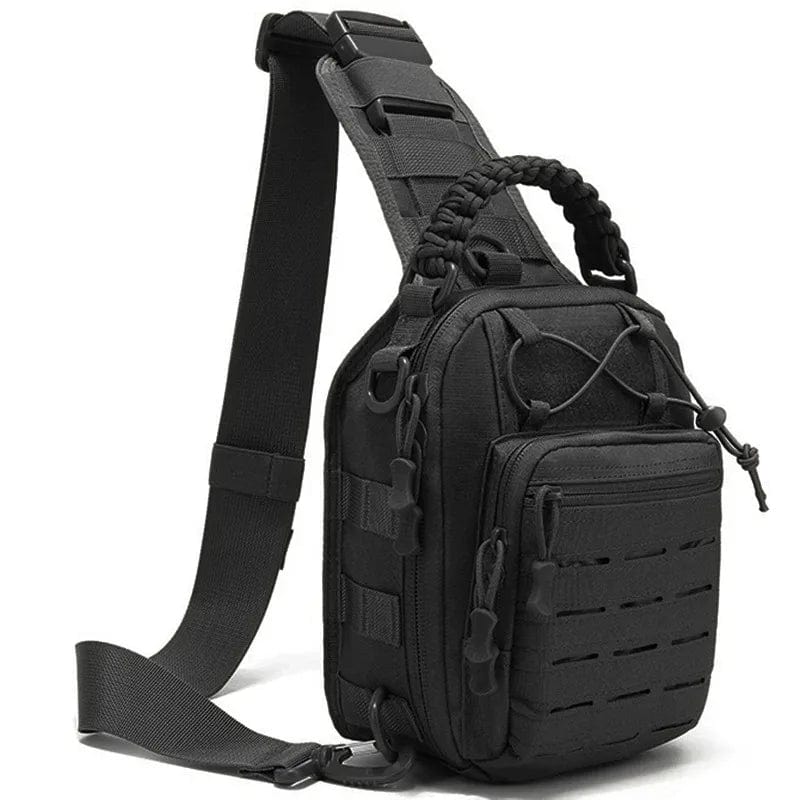 Men's Outdoor Chest Bag Military Tactical Shoulder Bag Sling Backpack 900D Oxford Mountaineering Camping Fishing Hiking Molle Mi - Homebound Essentials