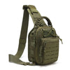 Men's Outdoor Chest Bag Military Tactical Shoulder Bag Sling Backpack 900D Oxford Mountaineering Camping Fishing Hiking Molle Mi - Homebound Essentials
