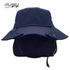 Men's Wide - Brimmed Fisherman Hat - Quick - Drying Surf Nylon Cap with Breathable Sunshade - Homebound Essentials