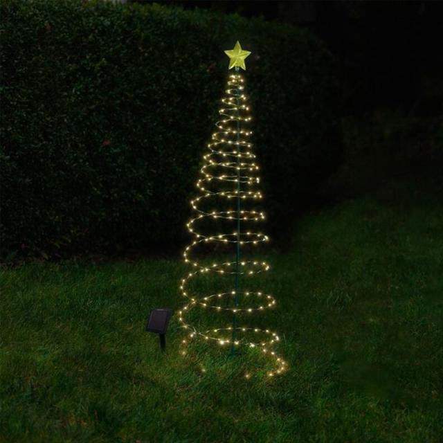 MerryLights - Solar Metal LED String Lights Christmas Tree - Homebound Essentials