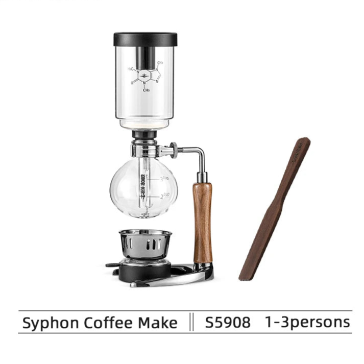 MHW - 3BOMBER Vintage Siphon Coffee Maker – A Chic & Elegant Brewing Experience - Homebound Essentials