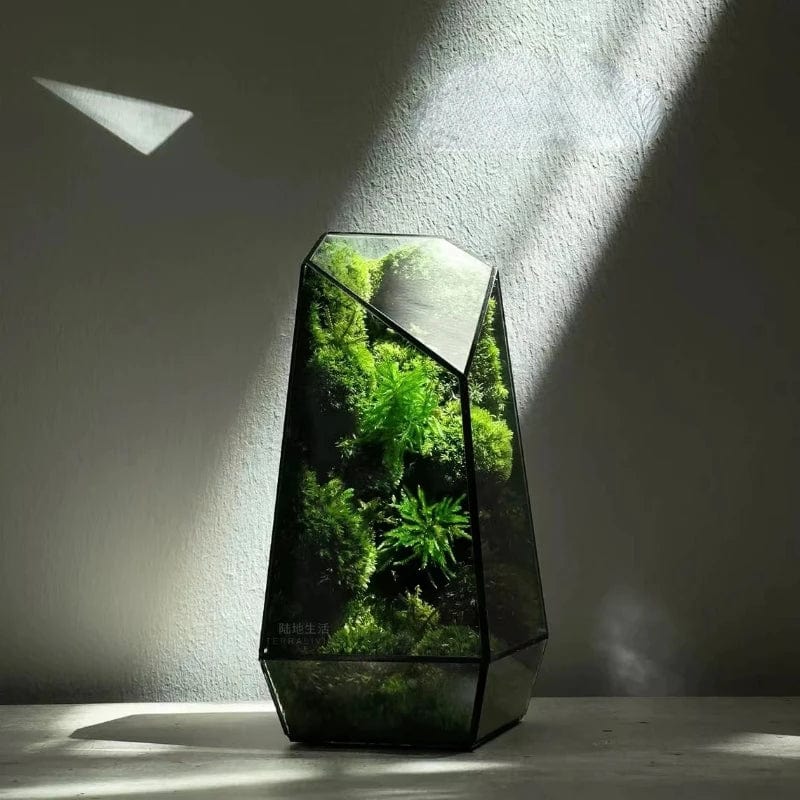 Micro - Landscape Creative Flower Pot Shaped Greenhouse Ornament - Homebound Essentials