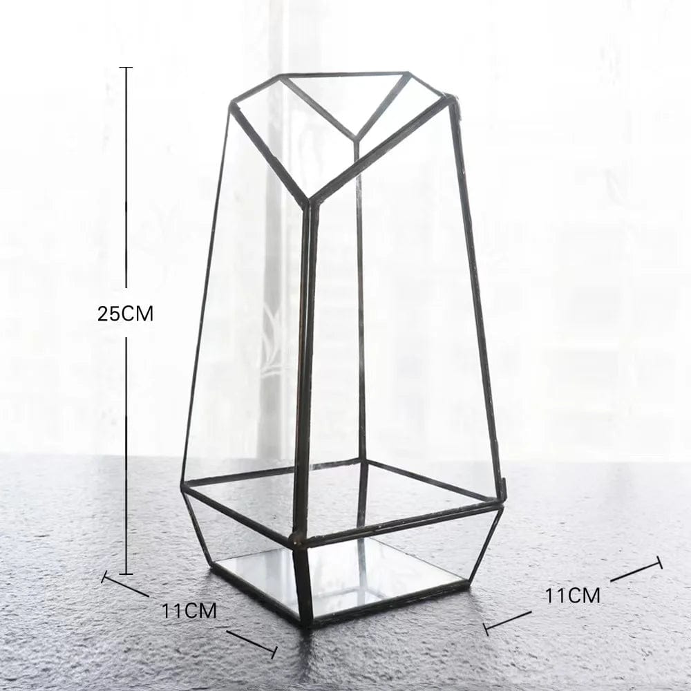 Micro - Landscape Creative Flower Pot Shaped Greenhouse Ornament - Homebound Essentials