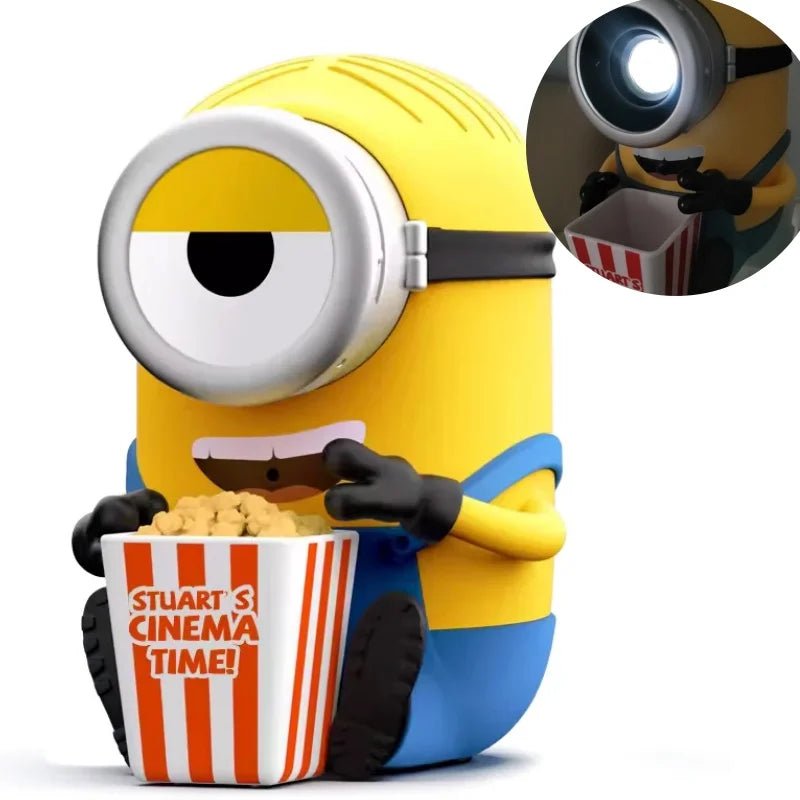 Minions - Themed Cartoon HD Projector – Fun & Functional Mini Home Theater - Homebound Essentials