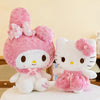 Miniso 35CM Hello Kitty & My Melody Kawaii Plush Toy - Homebound Essentials