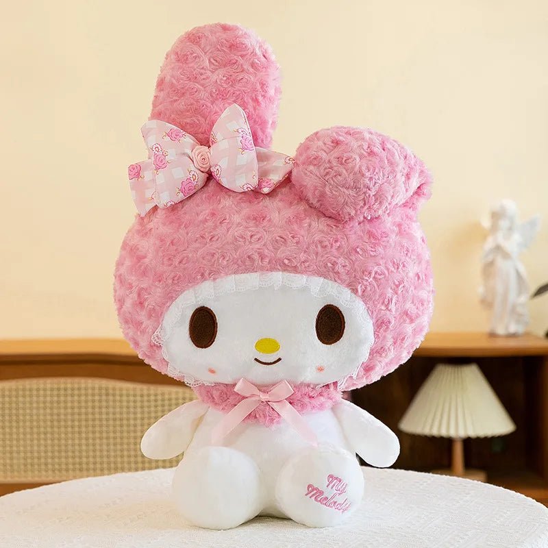 Miniso 35CM Hello Kitty & My Melody Kawaii Plush Toy - Homebound Essentials