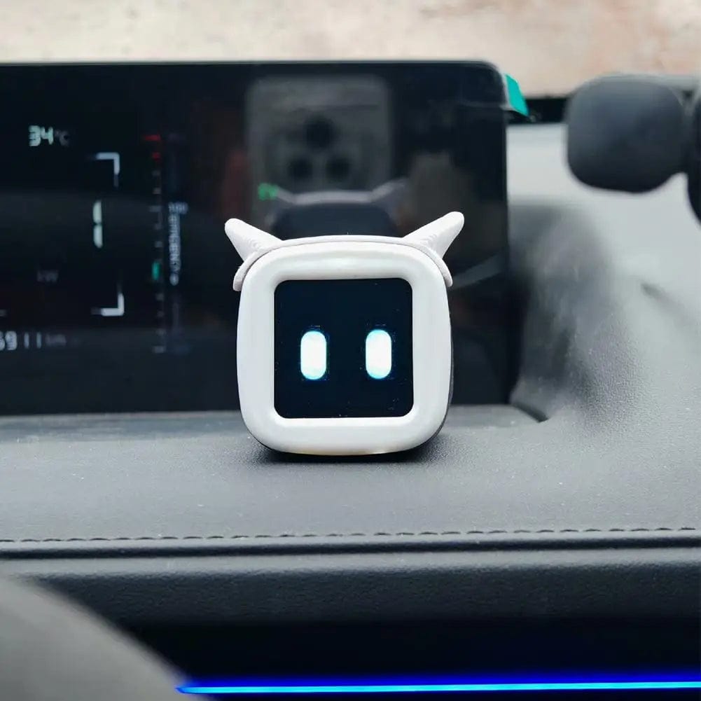 Mochi CarBuddy 2.0 JDM Edition: Second Generation Mochi Car Robot with JDM Voice Start, Mood Accessories, and Modified Decoration - Homebound Essentials