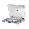 Modern Acrylic Transparent Vinyl 33/45RPM Record Player - Homebound Essentials