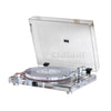 Modern Acrylic Transparent Vinyl 33/45RPM Record Player - Homebound Essentials