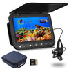 MOQCQGR 25M 10000mAh Battery Fishing Camera – 7 - Inch 1080P LCD Underwater Fish Finder - Homebound Essentials