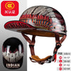 Motorcycle Helmet - Electric Vehicle Skateboard Riding Helmet for Harley & Retro Designs, Universal Fit - Homebound Essentials