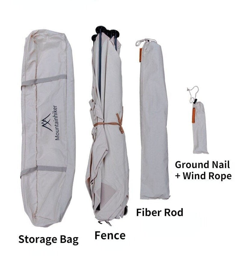 Mountainhiker Free Folding Outdoor Camping Windbreaker - Homebound Essentials