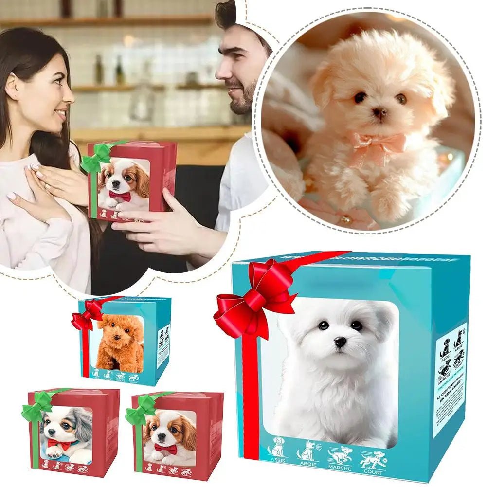 My Best Realistic Robot Interactive Plush Puppy - Homebound Essentials