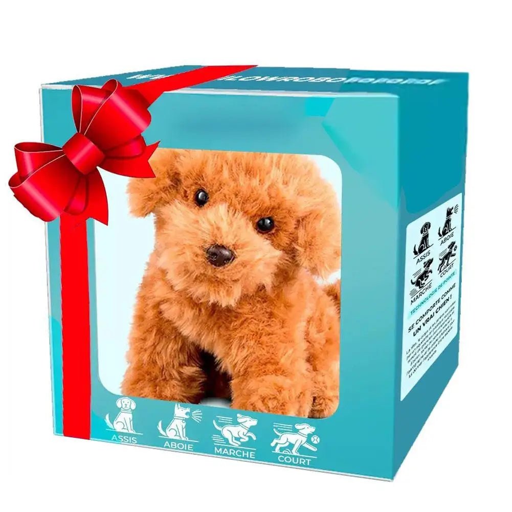 My Best Realistic Robot Interactive Plush Puppy - Homebound Essentials