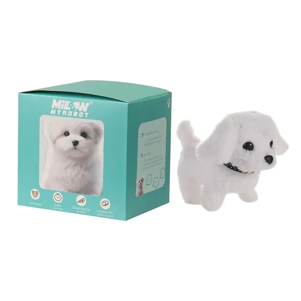 My Best Realistic Robot Interactive Plush Puppy - Homebound Essentials