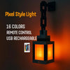 MyWorld Pixel Style Wall USB Creative Remote Control Night Light - Homebound Essentials