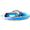 ParadiseDrift 6 - Person Inflatable Water Floating Bed - PVC Pirate Ship Island Floating Private Boat - Homebound Essentials