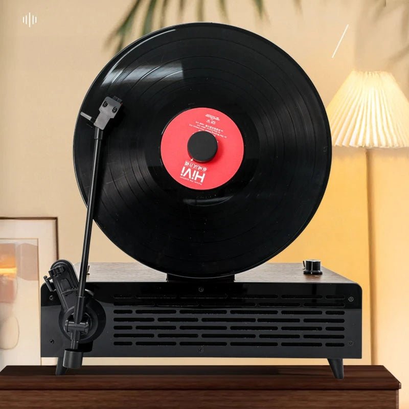 Premium Unique Vertical Vinyl Record Player - Homebound Essentials