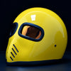 Premium Vintage Retro Fiberglass Full Face Motorcycle Helmet - Homebound Essentials