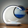 Quicksand Table Lamp with Wireless Charging – 3D Hourglass Sand Painting Night Light - Homebound Essentials