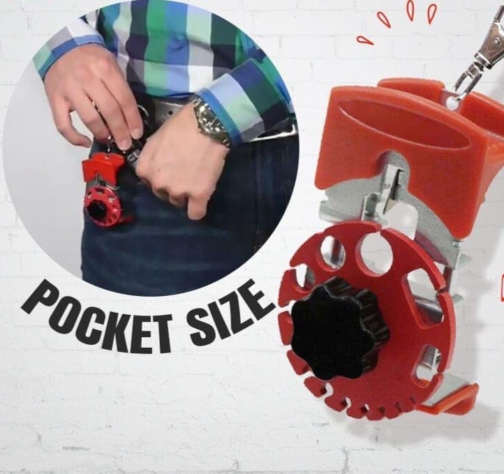 QuikStrip - Universal Versatile Handheld Quick Wire Stripper - Homebound Essentials