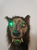 Realistic LED Halloween Latex Wolf Head Hair Mask - Homebound Essentials