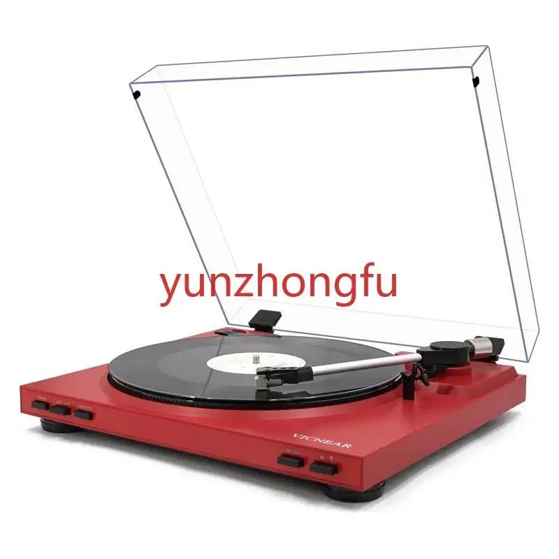 Retro Simple Vinyl Record Player: 33/45rpm Dual Speed Record Player - Homebound Essentials
