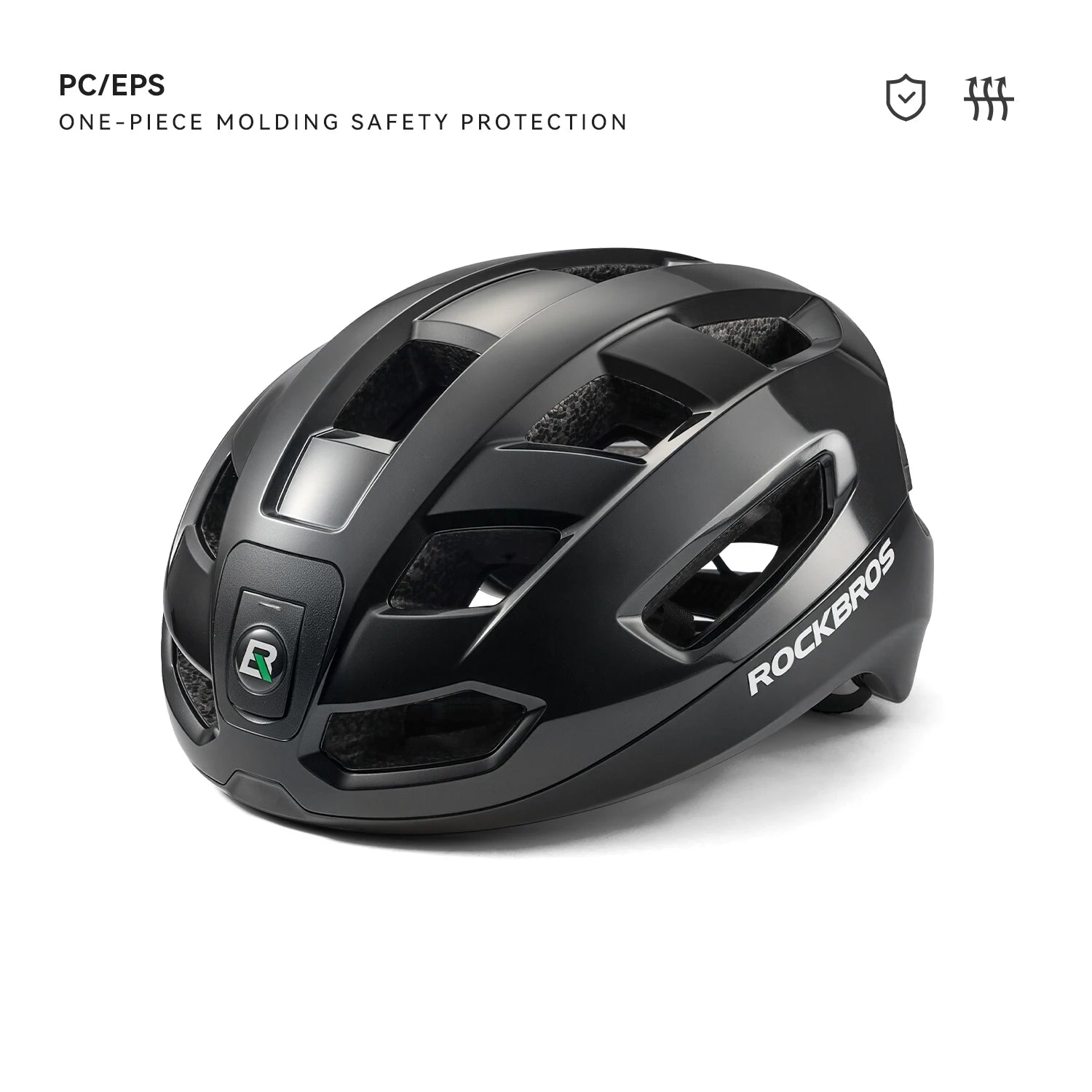 ROCKBROS Bike Helmet with Integrated Smart Light - Homebound Essentials