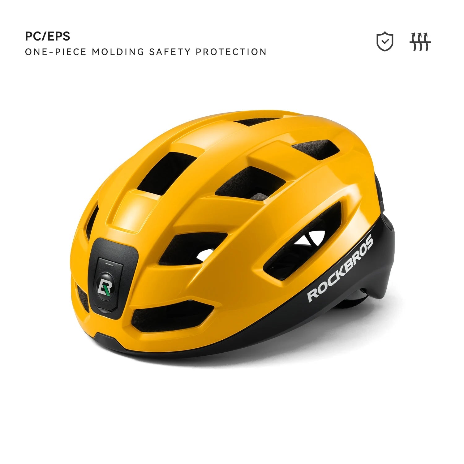 ROCKBROS Bike Helmet with Integrated Smart Light - Homebound Essentials