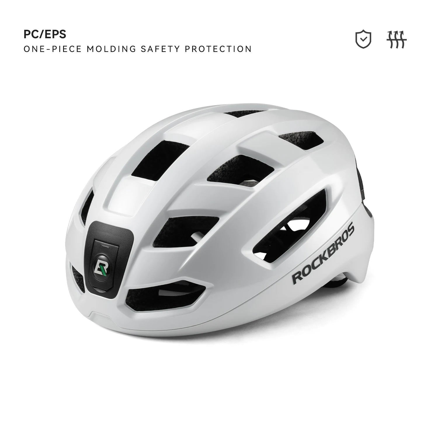 ROCKBROS Bike Helmet with Integrated Smart Light - Homebound Essentials
