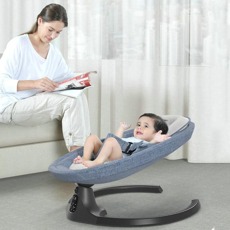 Rocky - Smart Baby Swing & Bluetooth Rocker - Homebound Essentials