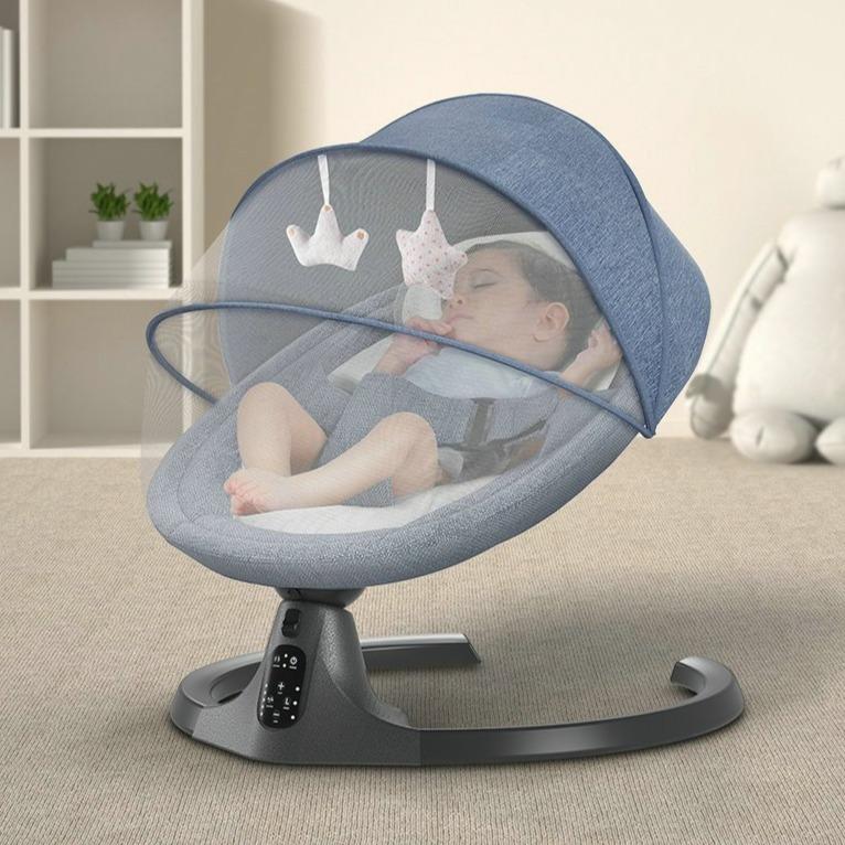 Rocky - Smart Baby Swing & Bluetooth Rocker - Homebound Essentials