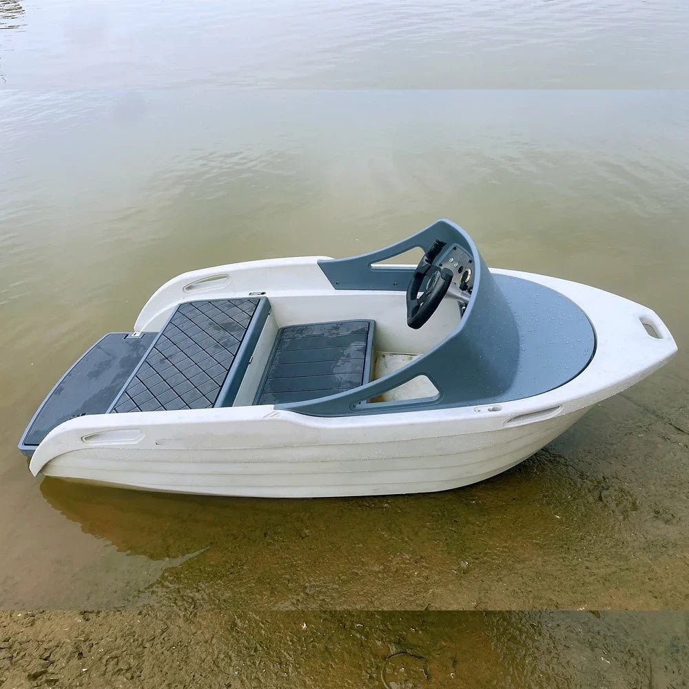 Rushwave 10KW Jet Powered Electric Go - Karting Boat with Three - Speed Adjustable for Lake and River - Homebound Essentials