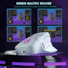 SM809 Pro Wireless MMO Gaming Mouse 16 Side Buttons 24000 DPI RGB Honeycomb Programmable Macro Wireless mouse - Homebound Essentials