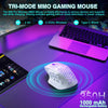 SM809 Pro Wireless MMO Gaming Mouse 16 Side Buttons 24000 DPI RGB Honeycomb Programmable Macro Wireless mouse - Homebound Essentials