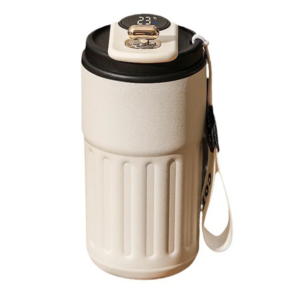 Smart Thermos Bottle with LED Temperature Display, 316 Stainless Steel Coffee Cup, Portable Vacuum Flask Tumbler Mug - Homebound Essentials