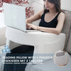 Soft Reading Pillow with Arm Rest | Lap Desk Pillow for Gaming, Working, Sitting on Floor or Sofa | Removable & Washable Cover - Homebound Essentials