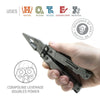 SOG PowerAccess Deluxe Multi - Tool – 21 - in - 1 Tactical Folding Pliers & Pocket Tool - Homebound Essentials