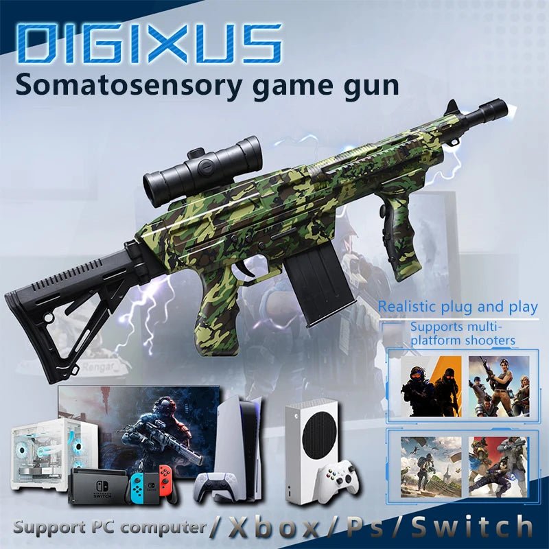 Somatosensory Game Controller with Scope: Multi - Platform Motion Aiming - Homebound Essentials