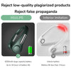 SportBreeze Adjustable Neck Fan: 4000 mAh Battery Rechargeable, 5 Speeds Adjustable,Twistable Hands - Free Bladeless Neckband for Sports - Homebound Essentials