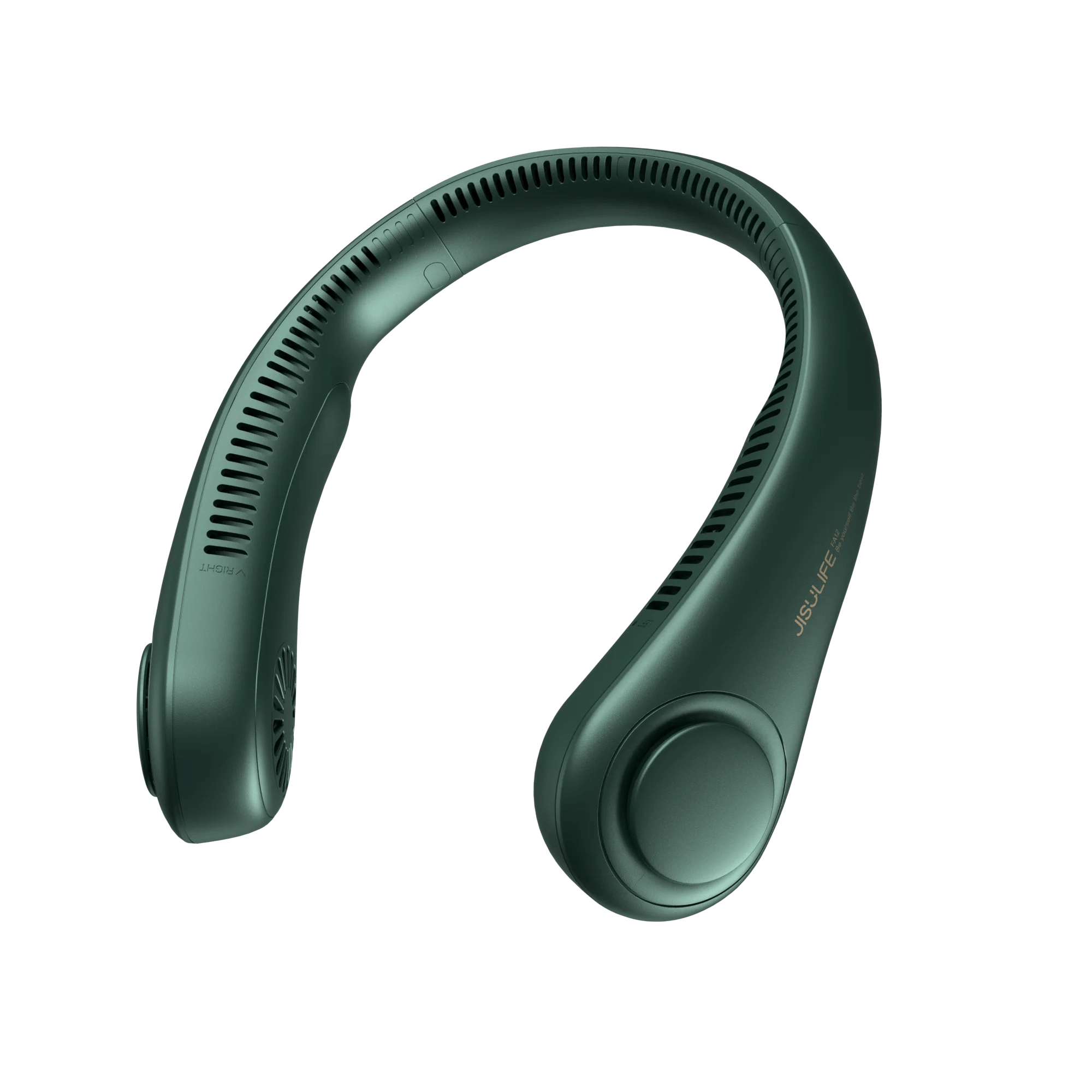 SportBreeze Adjustable Neck Fan: 4000 mAh Battery Rechargeable, 5 Speeds Adjustable,Twistable Hands - Free Bladeless Neckband for Sports - Homebound Essentials