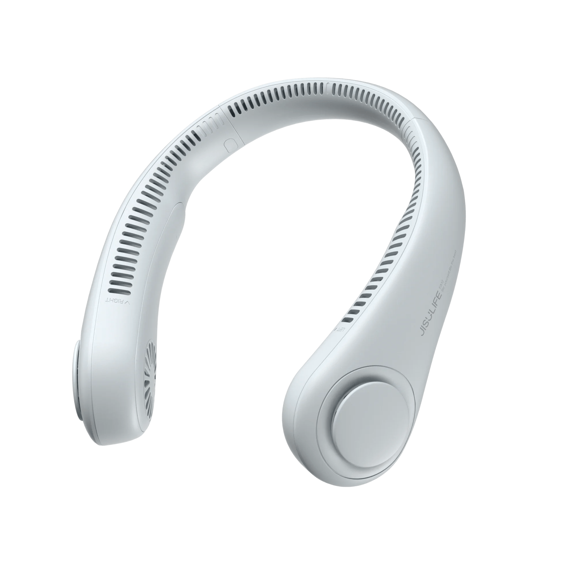 SportBreeze Adjustable Neck Fan: 4000 mAh Battery Rechargeable, 5 Speeds Adjustable,Twistable Hands - Free Bladeless Neckband for Sports - Homebound Essentials