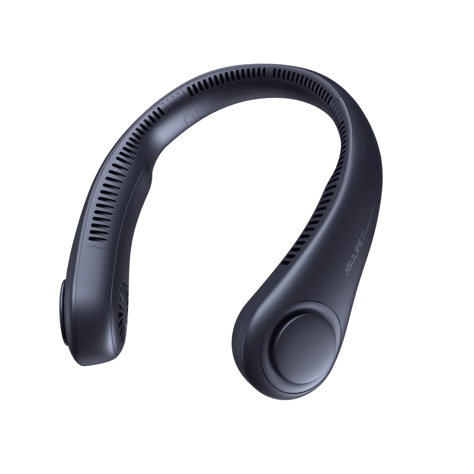 SportBreeze Adjustable Neck Fan: 4000 mAh Battery Rechargeable, 5 Speeds Adjustable,Twistable Hands - Free Bladeless Neckband for Sports - Homebound Essentials